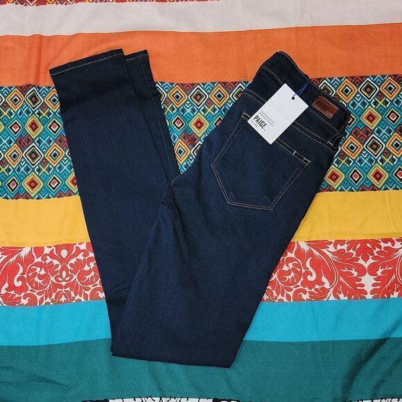 Paige Verdugo Ultra Skinny Stretch Soft Denim Jeans Size 25 (2) NWT - Picture 2 of 11